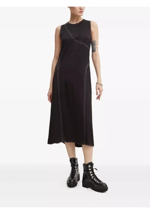 Day Birger Et Mikkelsen Becca contrast-stitching midi dress - Black