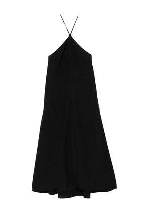 Jil Sander halter-neck dress - Black