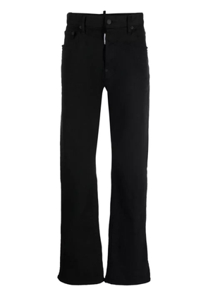 DSQUARED2 straight-leg denim jeans - Black