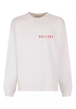 AGOLDE long-sleeve graphic-print sweatshirt - White