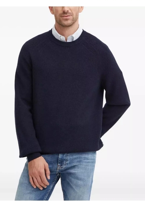 BOSS raglan-sleeve sweater - Blue