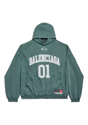 Balenciaga cotton hoodie - Green