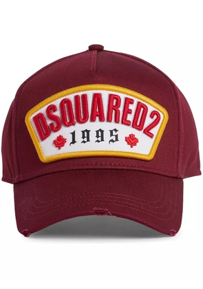 DSQUARED2 logo-appliqué baseball cap