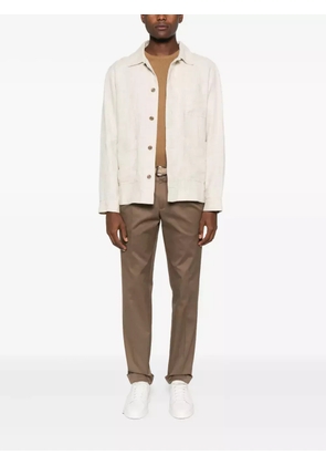 Briglia 1949 pleated cuffed trousers - Brown