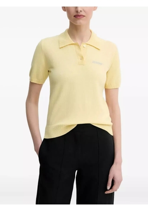 Day Birger Et Mikkelsen logo-intarsia polo shirt - Yellow