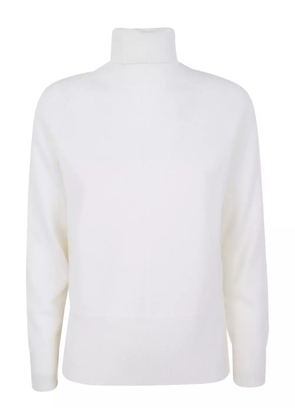 anne claire wool high-neck sweater - White