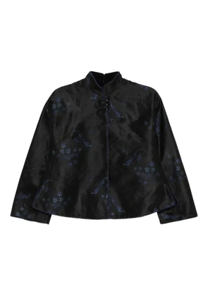 SHIATZY CHEN Scape-of-Curve cropped jacket - Black