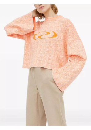 Résumé graphic knitwear - Orange