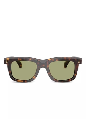 Moncler Eyewear Claro tortoiseshell square-frame sunglasses - Brown
