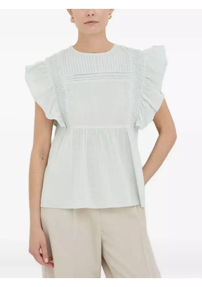 Day Birger Et Mikkelsen ruffled blouse - Green