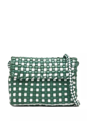 Loeffler Randall woven Vinnie satchel bag - Green