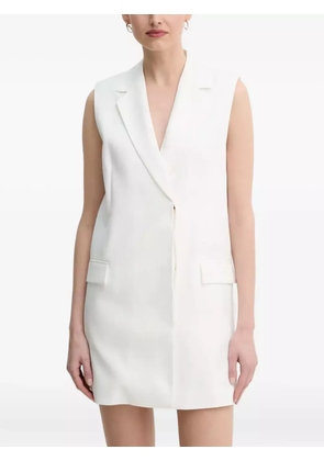 Day Birger Et Mikkelsen notched-lapel sleeveless dress - White