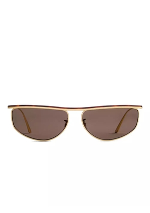 KHAITE x Oliver Peoples pilot-frame sunglasses - Gold