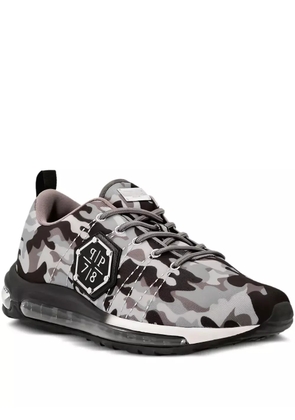 Philipp Plein camouflage runner snakers - Grey