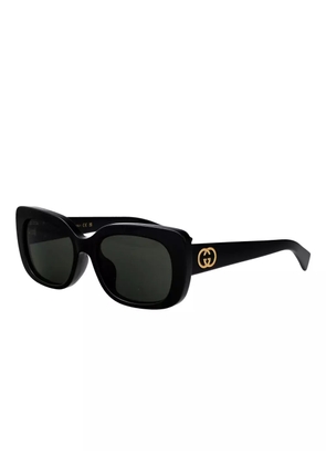 Gucci Eyewear low-nose bridge sunglasses - Black