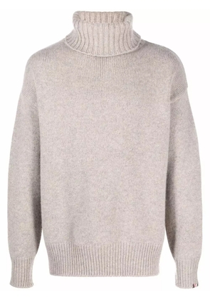 extreme cashmere roll-neck cashmere jumper - Neutrals