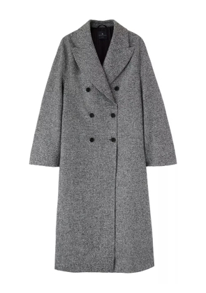Ermanno Scervino double-breasted coat - Black