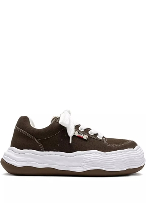 Maison MIHARA YASUHIRO lace-up sneakers - Brown