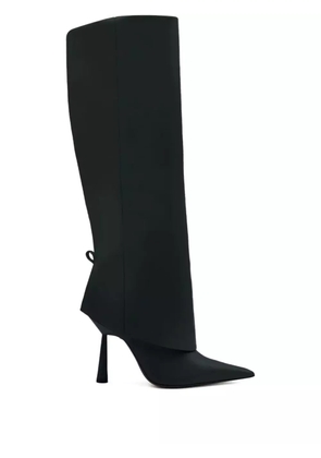 GIABORGHINI 100mm pointed-toe boots - Black