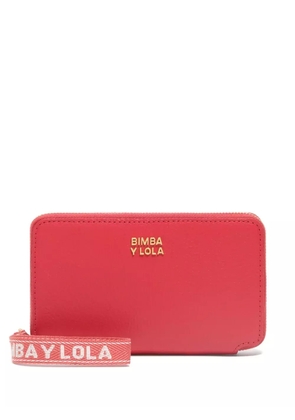 Bimba y Lola medium leather wallet - Red