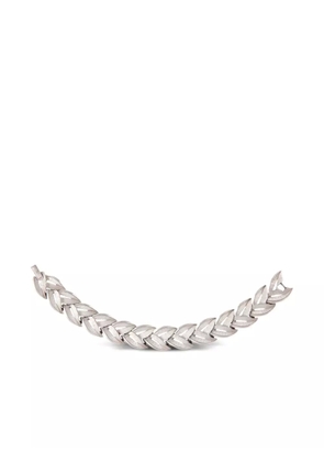 Susan Caplan Vintage 1950s Trifari bracelet - Silver