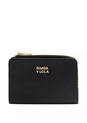 Bimba y Lola logo-lettering wallet - Black