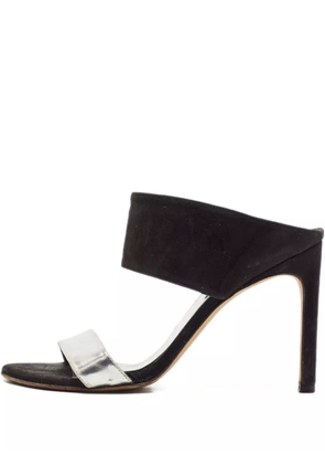 Stuart Weitzman 110mm leather heeled sandals - Black
