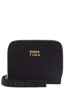 Bimba y Lola zip-around wrist-strap wallet - Black