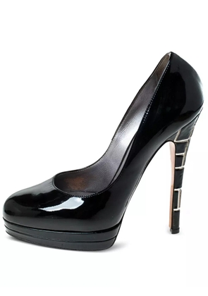 Casadei 2024 135mm platform pumps - Black