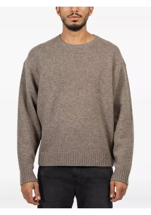 FRAME ribbed knit sweater - Brown