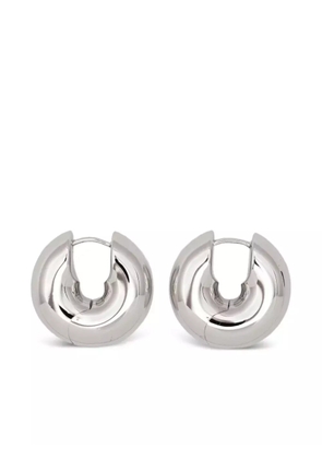 Tom Wood Sphere hoops earrings - Silver