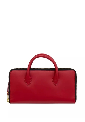 Comme Des Garçons Wallet top-handle zip wallet - Red