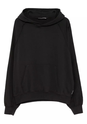 Palm Angels logo-embroidered hoodie - Grey