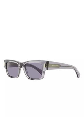 Ferragamo Eyewear rectangle-frame sunglasses - Grey