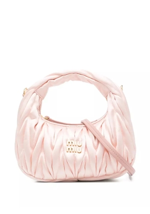 Miu Miu Matelassé Wander mini bag - Pink