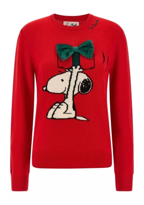 MC2 Saint Barth Snoopy-graphic sweater - Red