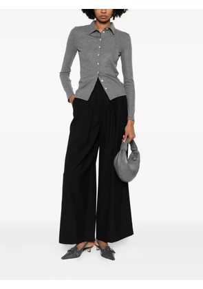 VIKTORIA CHAN pleated trousers - Black