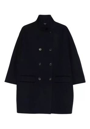 Alberto Biani double-breasted coat - Blue