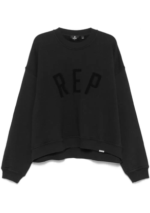 Represent logo-appliqué sweatshirt - Black