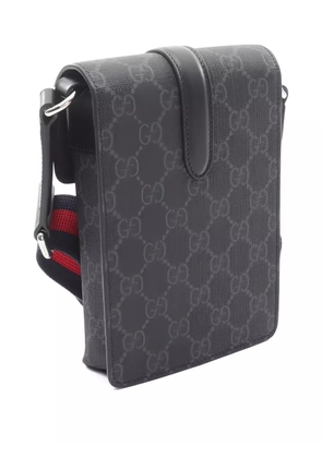 Gucci Pre-Owned 2020s super mini GG Supreme messenger bag - Grey