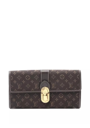 Louis Vuitton Pre-Owned 2011 Portefeuille Sarah monogram bi-fold wallet - Brown