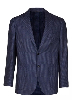 SARTORIO NAPOLI button-fastening blazer - Blue