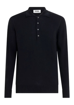 Alpha Industries buttoned polo shirt - Blue