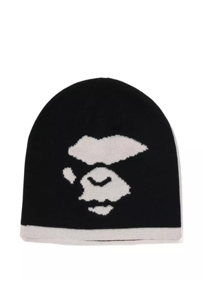 A BATHING APE® ape-motif beanie hat - Black