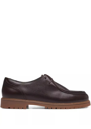Les Deux leather lace-up shoes - Brown