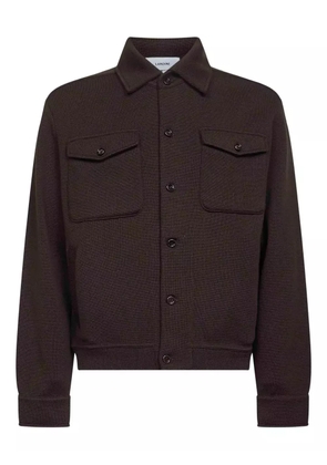 Lardini chest-pocket jacket - Brown