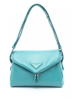 Prada Pre-Owned 2013-2025 Leather Padded Signaux shoulder bag - Green