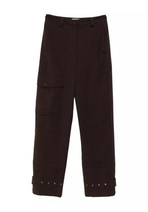 PT Torino cargo studded trousers - Brown