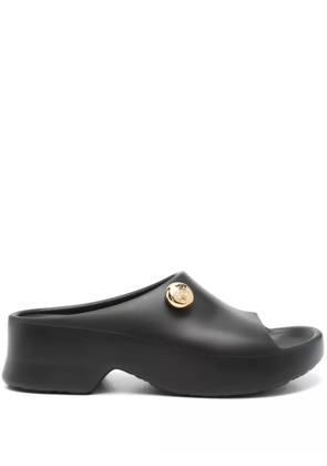 LOEWE 30mm Foam Pebble mules - Black