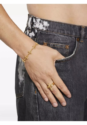 Emanuele Bicocchi Notre-Dame cross bracelet - Gold